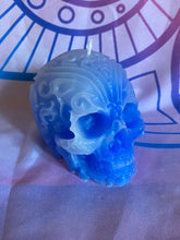 Load image into Gallery viewer, Patterned Skull Candle
