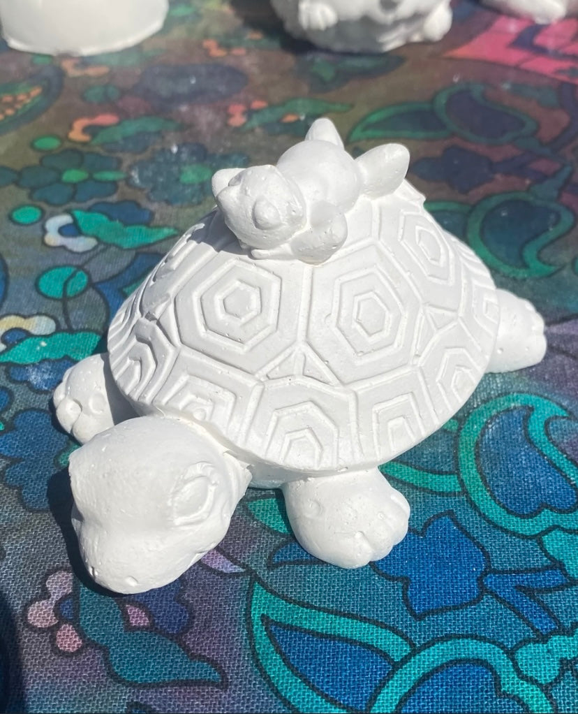 Paint Your Own Turtle and Frog Kit