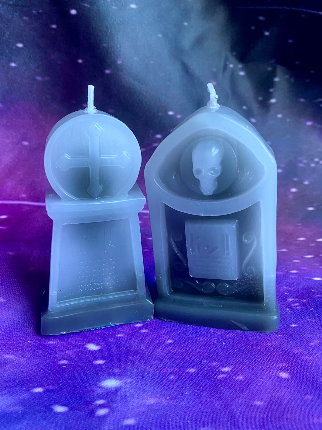 Gravestone Candle