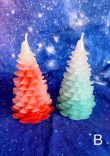 Load image into Gallery viewer, Christmas Tree Candles
